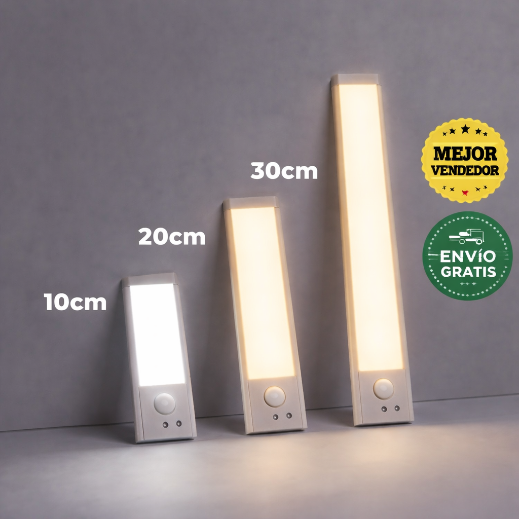 Luz led con sensor
